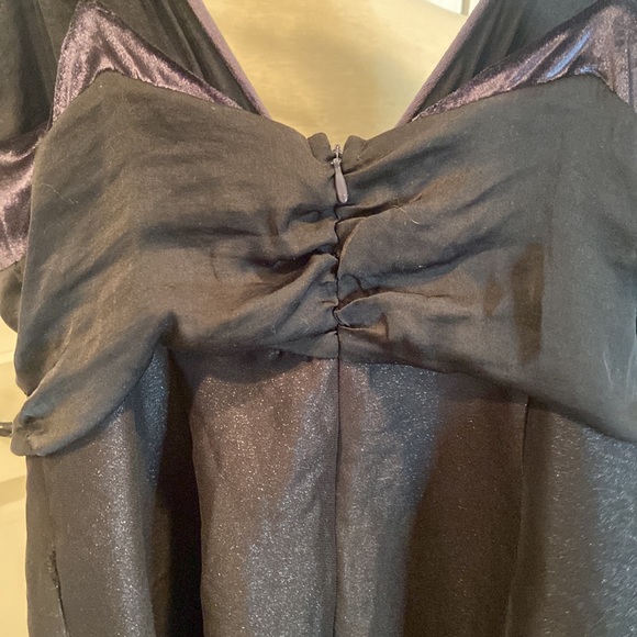 NWOT Free People Sylkie Black Velvet Romper - Picture 4 of 5